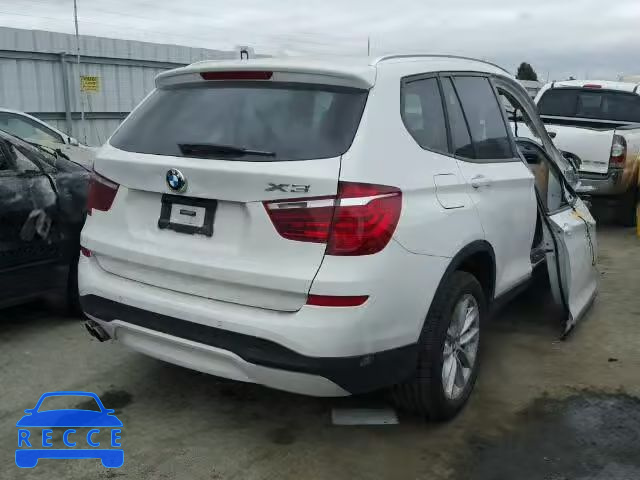 2016 BMW X3 SDRIVE 5UXWZ7C57G0T42828 image 3