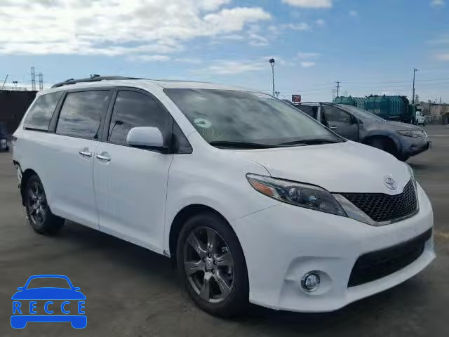 2017 TOYOTA SIENNA SE 5TDXZ3DC7HS821079 зображення 0