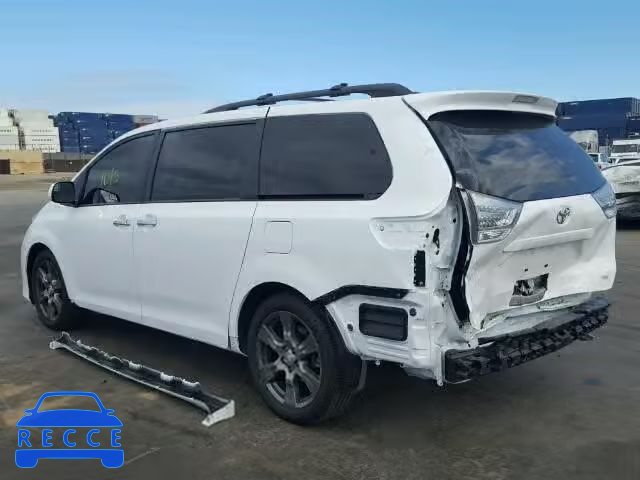 2017 TOYOTA SIENNA SE 5TDXZ3DC7HS821079 image 2