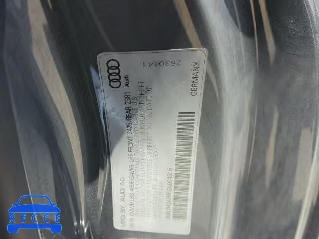 2016 AUDI A5 QUATTRO WAUM2AFR6GA004515 image 9