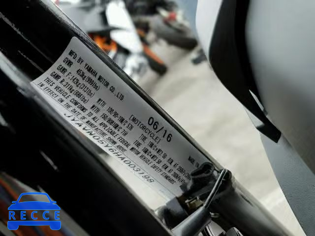 2017 YAMAHA XVS950 CU JYAVN05Y6HA003198 зображення 9