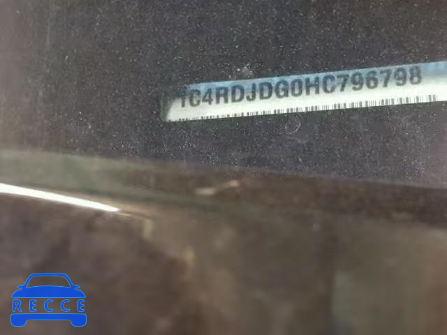 2017 DODGE DURANGO GT 1C4RDJDG0HC796798 зображення 9