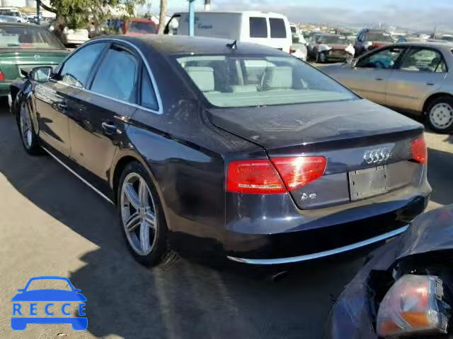 2013 AUDI A8 QUATTRO WAUAGAFD2DN006517 image 2
