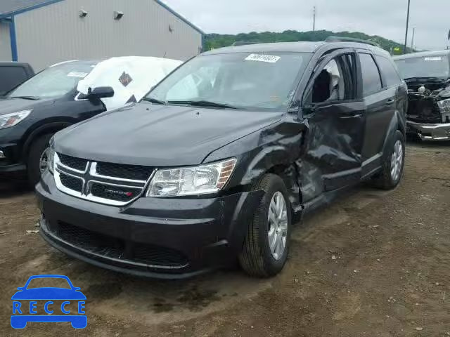 2017 DODGE JOURNEY SE 3C4PDCAB4HT644281 зображення 1