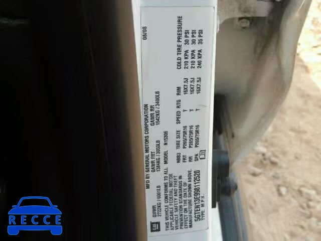 2009 HUMMER H3 SUV 5GTEN13E998112520 Bild 9