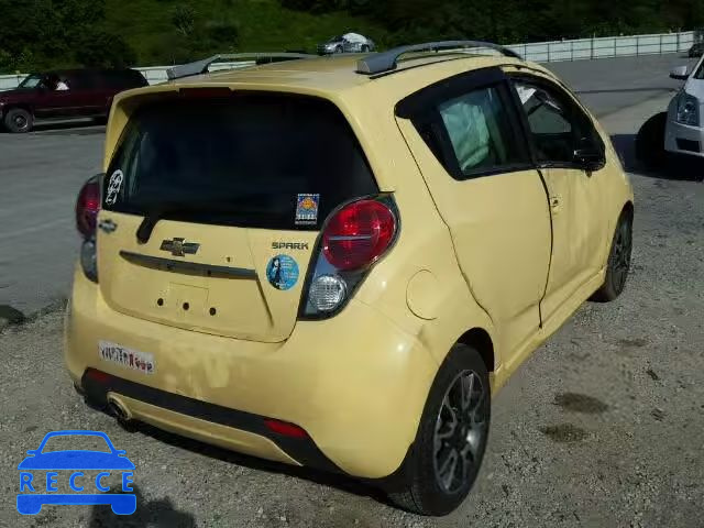 2014 CHEVROLET SPARK 2LT KL8CF6S90EC417353 зображення 3