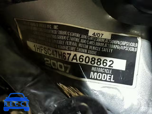 2007 HONDA GL1800 1HFSC47H67A608862 image 18