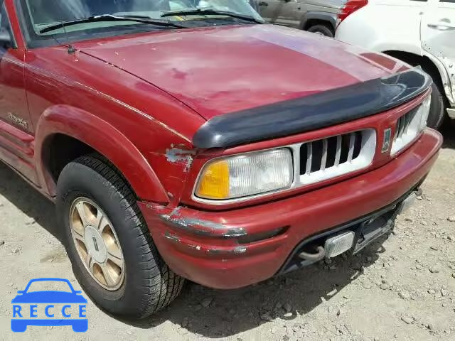 1997 OLDSMOBILE BRAVADA 1GHDT13W6V2709357 image 8