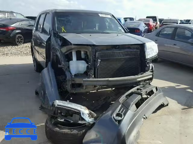 2013 HONDA PILOT EXLN 5FNYF3H77DB009077 image 0