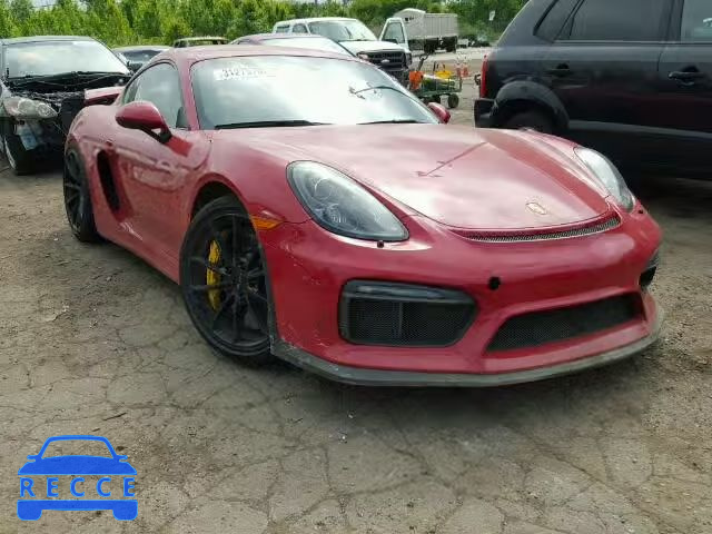 2016 PORSCHE CAYMAN GT4 WP0AC2A82GK197828 зображення 0