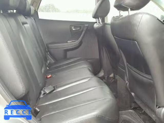 2006 NISSAN MURANO S/M JN8AZ08T96W401176 зображення 5