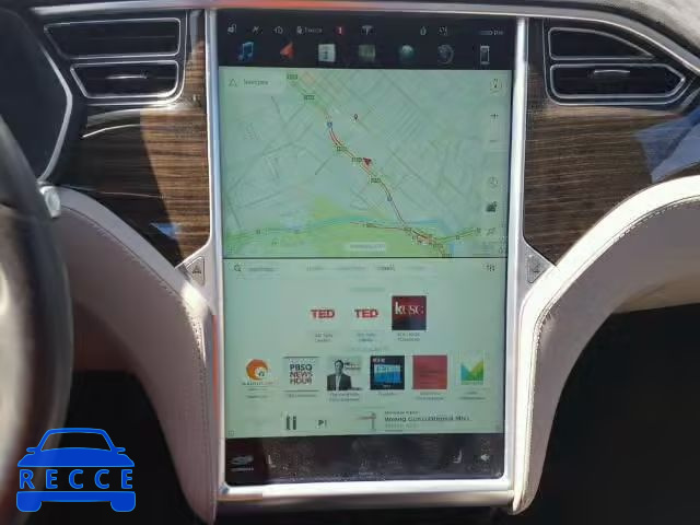 2015 TESLA MODEL S 5YJSA1E11FF106691 image 8