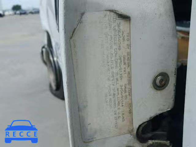 1990 GMC SIERRA C15 1GTDC14HXLZ543872 image 9