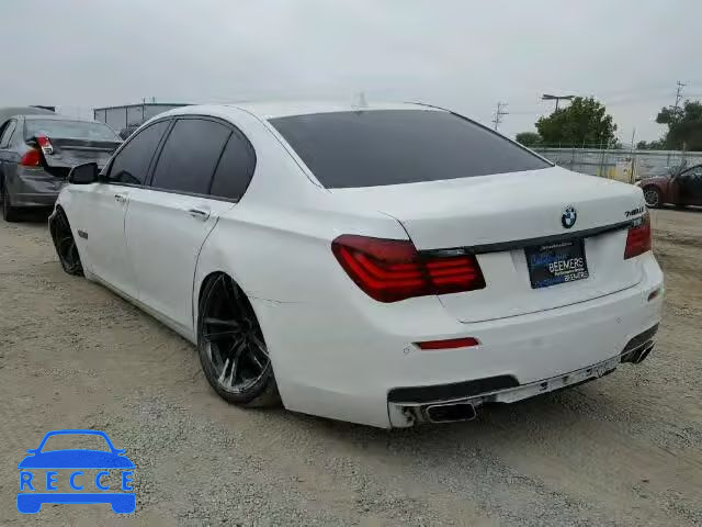 2015 BMW 740LI WBAYE4C54FD138979 зображення 2