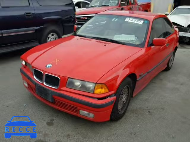 1994 BMW 325IS AUTO WBABF4323REK14506 зображення 1