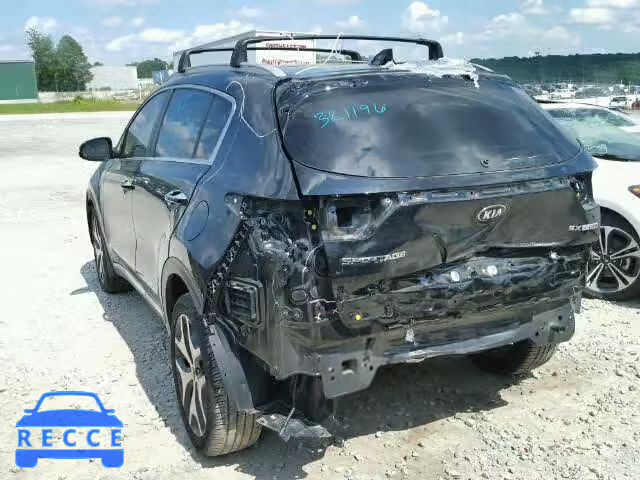 2017 KIA SPORTAGE S KNDPR3A63H7202035 image 2