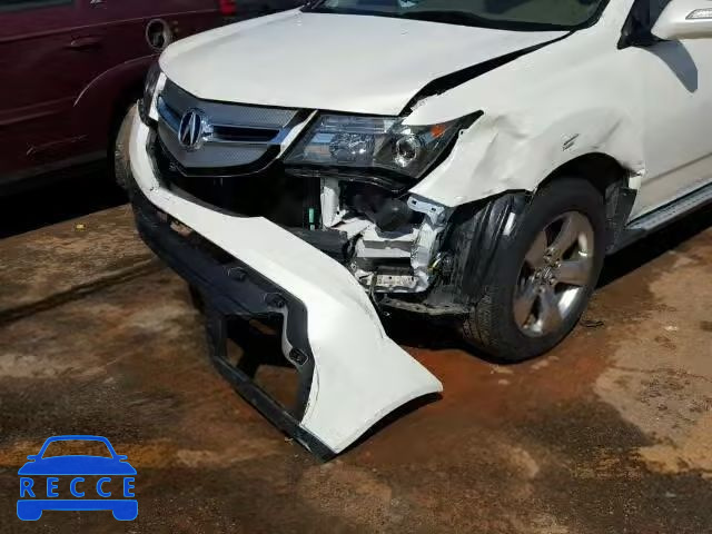 2008 ACURA MDX SPORT 2HNYD28878H547328 Bild 8