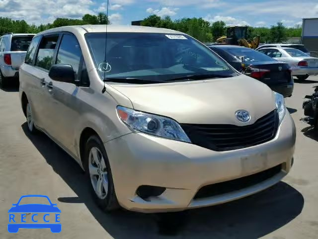 2014 TOYOTA SIENNA 5TDZK3DC5ES488017 image 0