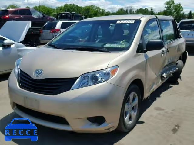 2014 TOYOTA SIENNA 5TDZK3DC5ES488017 image 1