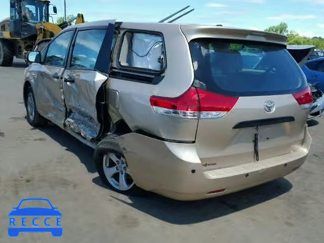 2014 TOYOTA SIENNA 5TDZK3DC5ES488017 image 2