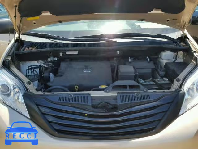 2014 TOYOTA SIENNA 5TDZK3DC5ES488017 image 6