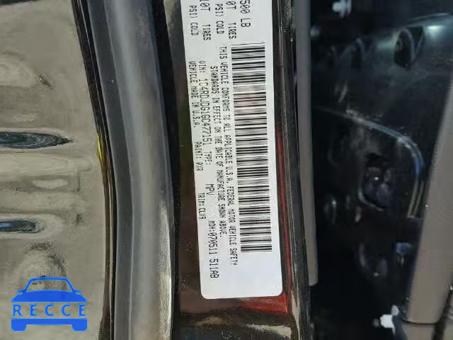 2016 DODGE DURANGO LI 1C4RDJDG1GC477151 image 9