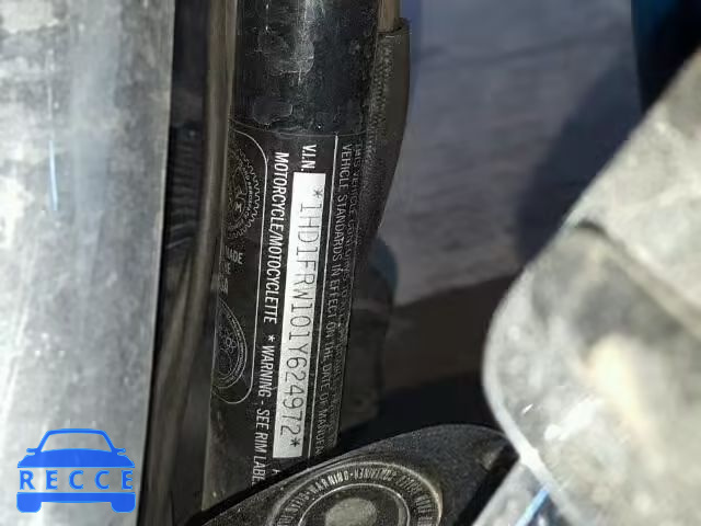 2001 HARLEY-DAVIDSON FLHRCI 1HD1FRW101Y624972 image 9