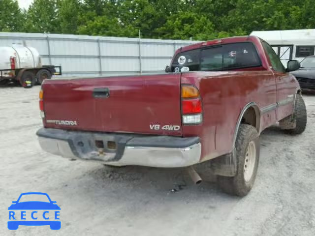 2000 TOYOTA TUNDRA SR5 5TBKT441XYS050772 зображення 3