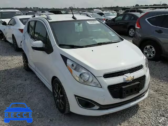 2014 CHEVROLET SPARK 2LT KL8CF6S94EC501207 image 0