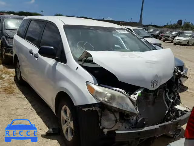 2011 TOYOTA SIENNA 5TDZK3DC9BS056753 image 0