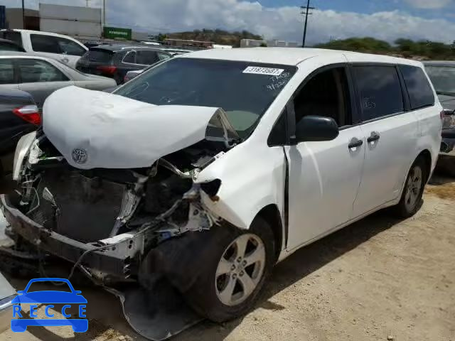 2011 TOYOTA SIENNA 5TDZK3DC9BS056753 image 1