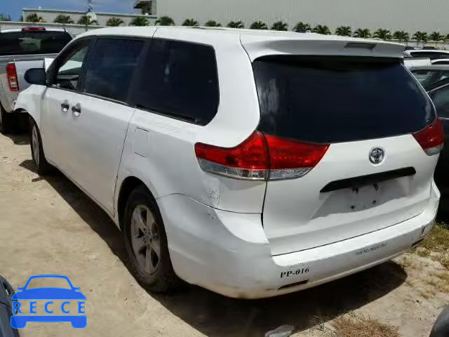 2011 TOYOTA SIENNA 5TDZK3DC9BS056753 image 2