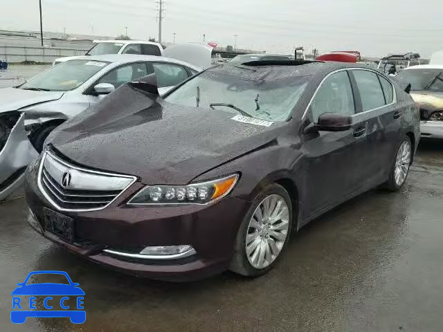 2014 ACURA RLX TECH JH4KC1F53EC005884 зображення 1