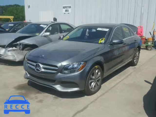 2017 MERCEDES-BENZ C 300 4MAT 55SWF4KBXHU218618 image 1