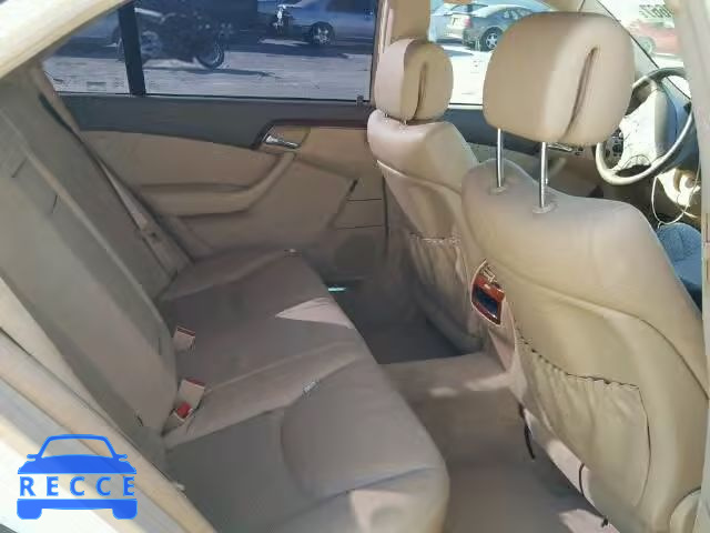 2004 MERCEDES-BENZ S430 WDBNG70JX4A412637 image 5