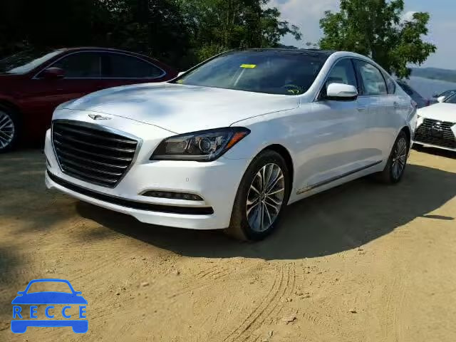 2017 GENESIS G80 BASE KMHGN4JE7HU210337 зображення 1