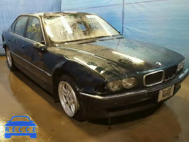 1999 BMW 740IL WBAGH833XXDP05612 зображення 0