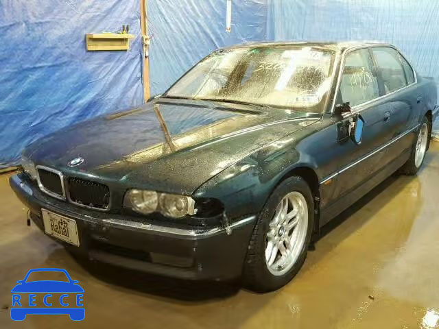 1999 BMW 740IL WBAGH833XXDP05612 image 1