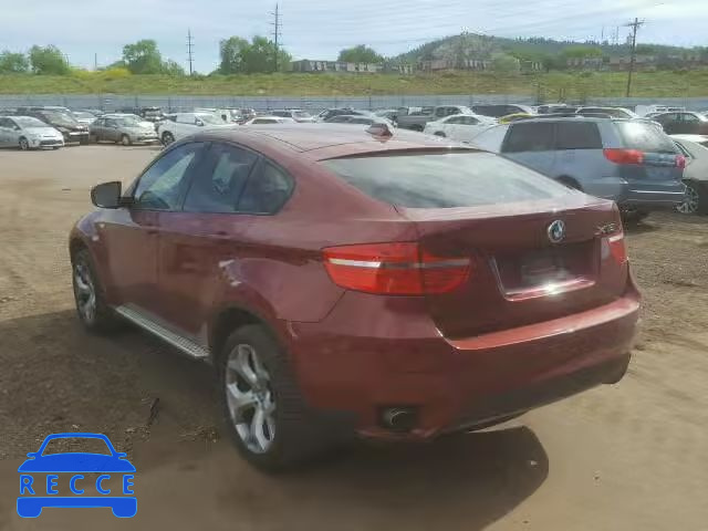 2008 BMW X6 XDRIVE3 5UXFG435X8L220839 image 2