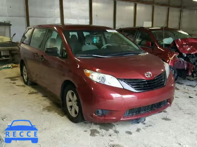 2011 TOYOTA SIENNA 5TDZK3DC1BS122342 image 0