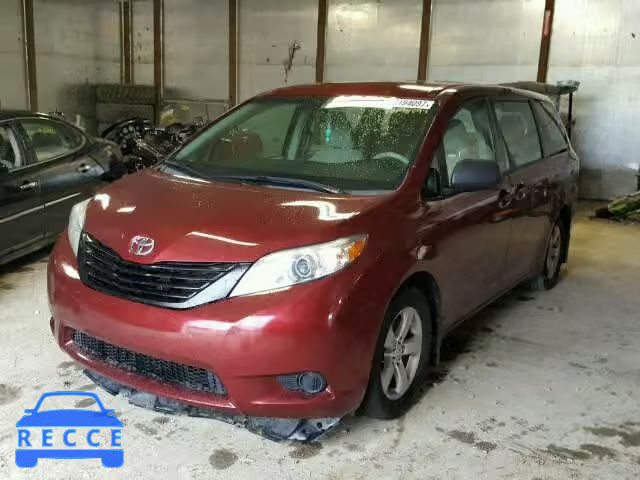 2011 TOYOTA SIENNA 5TDZK3DC1BS122342 image 1