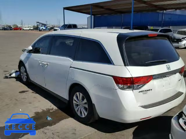 2016 HONDA ODYSSEY SE 5FNRL5H33GB125774 image 2