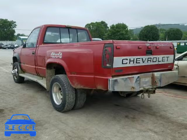 1989 CHEVROLET K3500 1GCHK34N0KE237338 image 2