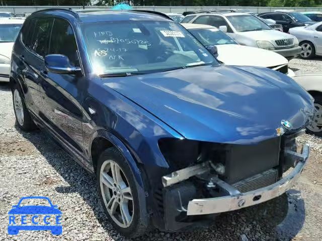 2012 BMW X3 XDRIVE3 5UXWX7C56CL975805 image 0