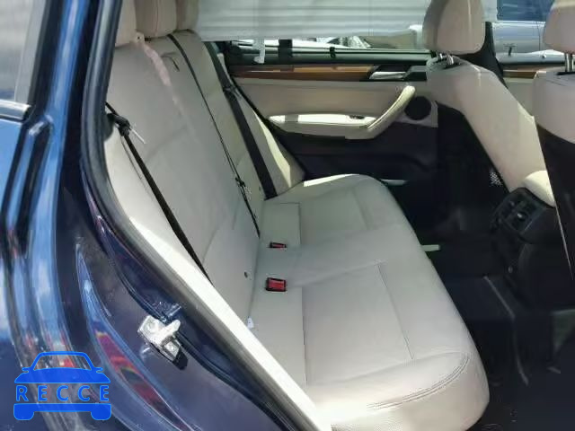 2012 BMW X3 XDRIVE3 5UXWX7C56CL975805 зображення 5