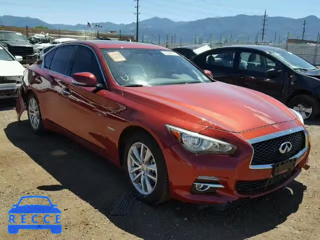 2015 INFINITI Q50 HYBRID JN1AV7AR7FM850515 зображення 0