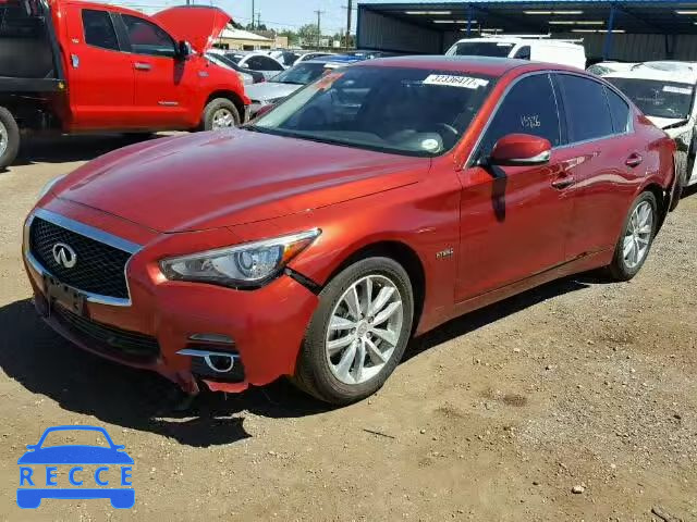 2015 INFINITI Q50 HYBRID JN1AV7AR7FM850515 зображення 1