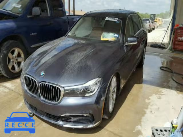 2016 BMW 740I WBA7E2C50GG547271 image 1