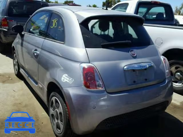 2015 FIAT 500 ELECTR 3C3CFFGE5FT694426 image 2