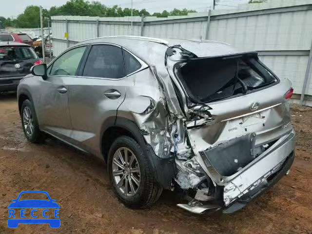 2017 LEXUS NX 200T JTJBARBZ3H2110186 image 2